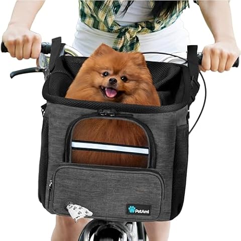 PetAmi Dog Bike Carrier Cover