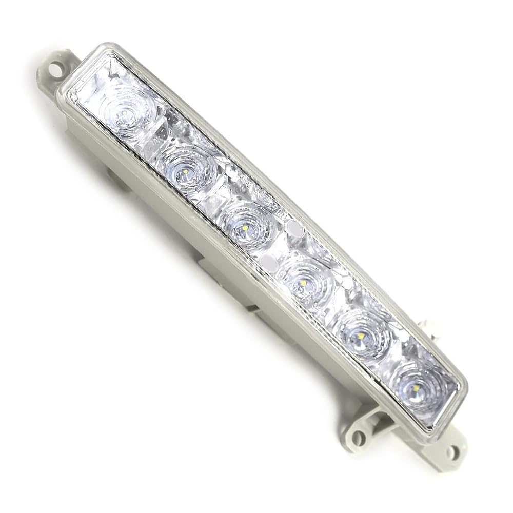 Riloer Feux de jour, feux de jour à LED DRL, feux antibrouillard diurnes, feux de conduite diurnes compatible avec Peugeot Partner 2008-2020