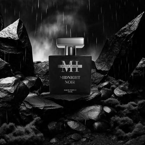 Image of Midnight Noir Perfume for Men & Women 100ml | Long Lasting Eau De Parfum | Luxury Fragrance with Pear, Lavender, Cinnamon & Vanilla