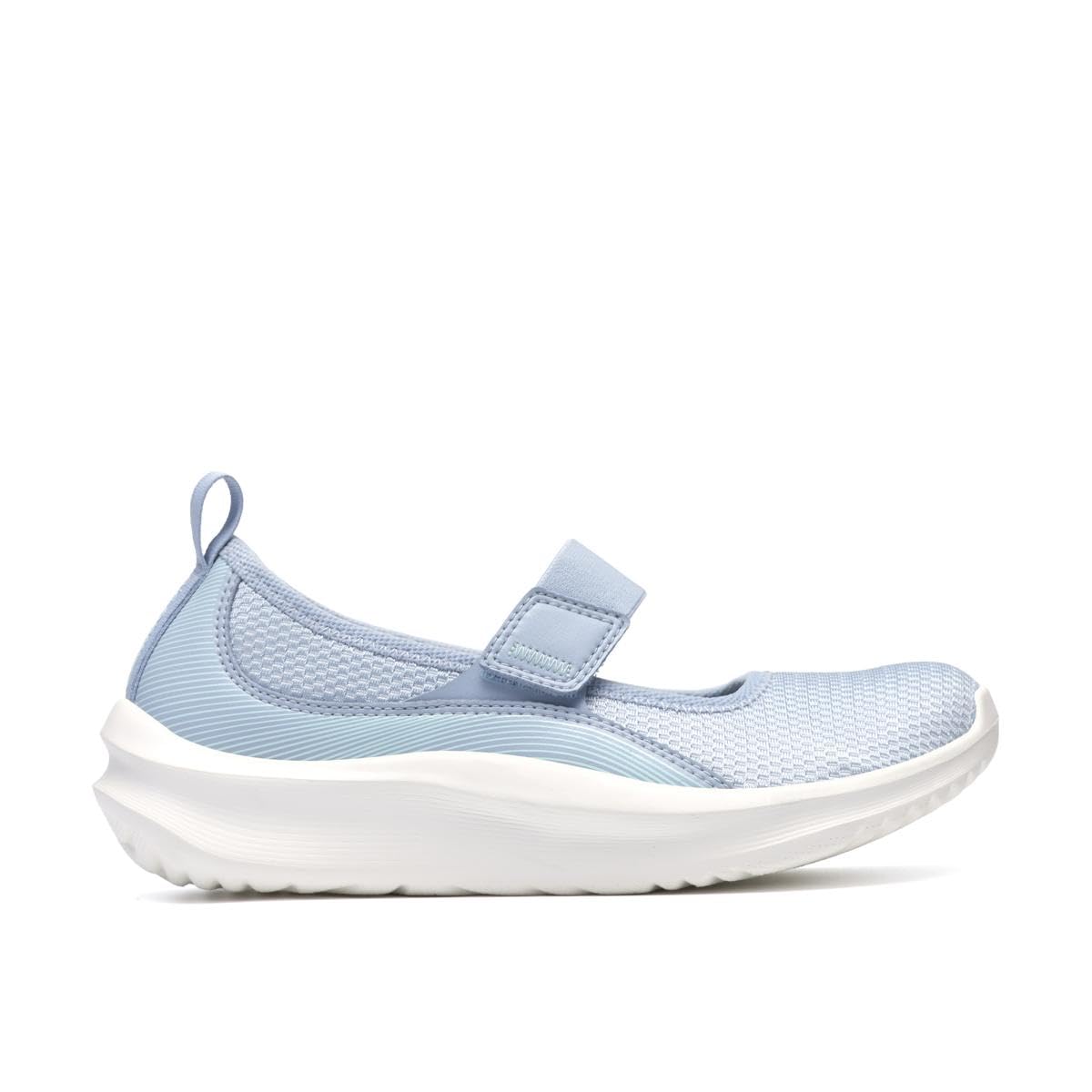 Clarks Solevana Jane Womens Light Blue, 6.5