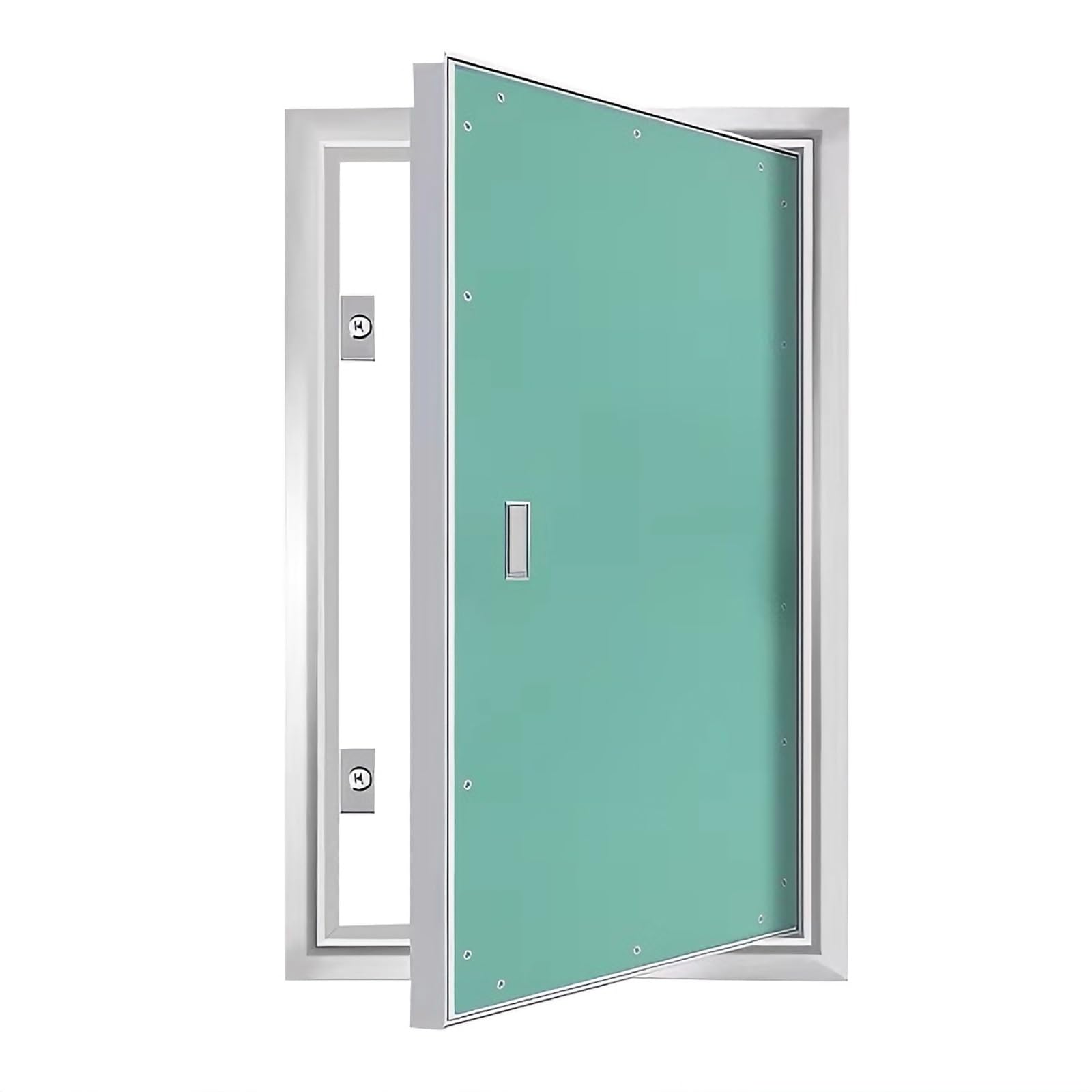 Panneau d'accès en métal pour cloison sèche, porte d'accès au grenier à peindre avec poignée, construction en alliage d'aluminium robuste, idéal pour la plomberie et l'accès utilitaire