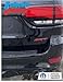 Reflective Concepts SRT Rear Emblem Overlay Decal Sticker- 2014-2021 Jeep Grand Cherokee SRT - (Color: Gloss Red)