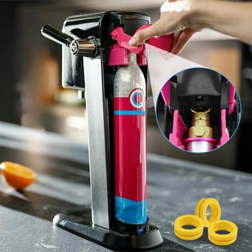 3 Stück Ersatzteile Ersatzdichtung, Dichtung, Dichtungsringdichtung, Ersatzdichtung für DUO、ART Co2 Adapter