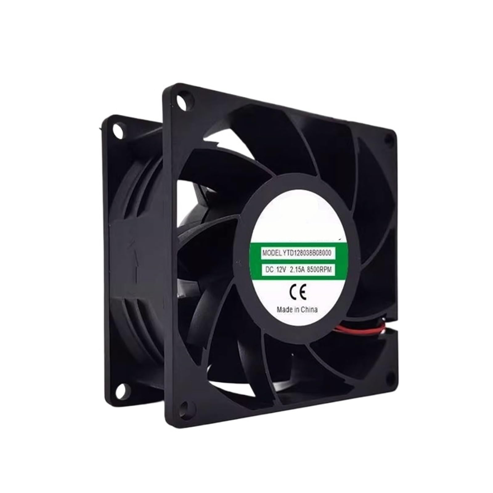 UWUKCJOKQ YTD128038B08500 12V 2.15A 8038 80 * 38mm 8cm Cooling Fan