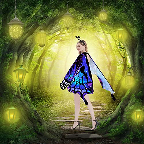 Pinkunicoon Butterfly Wings For Women, Halloween Butterfly Costume For Women thumb #4