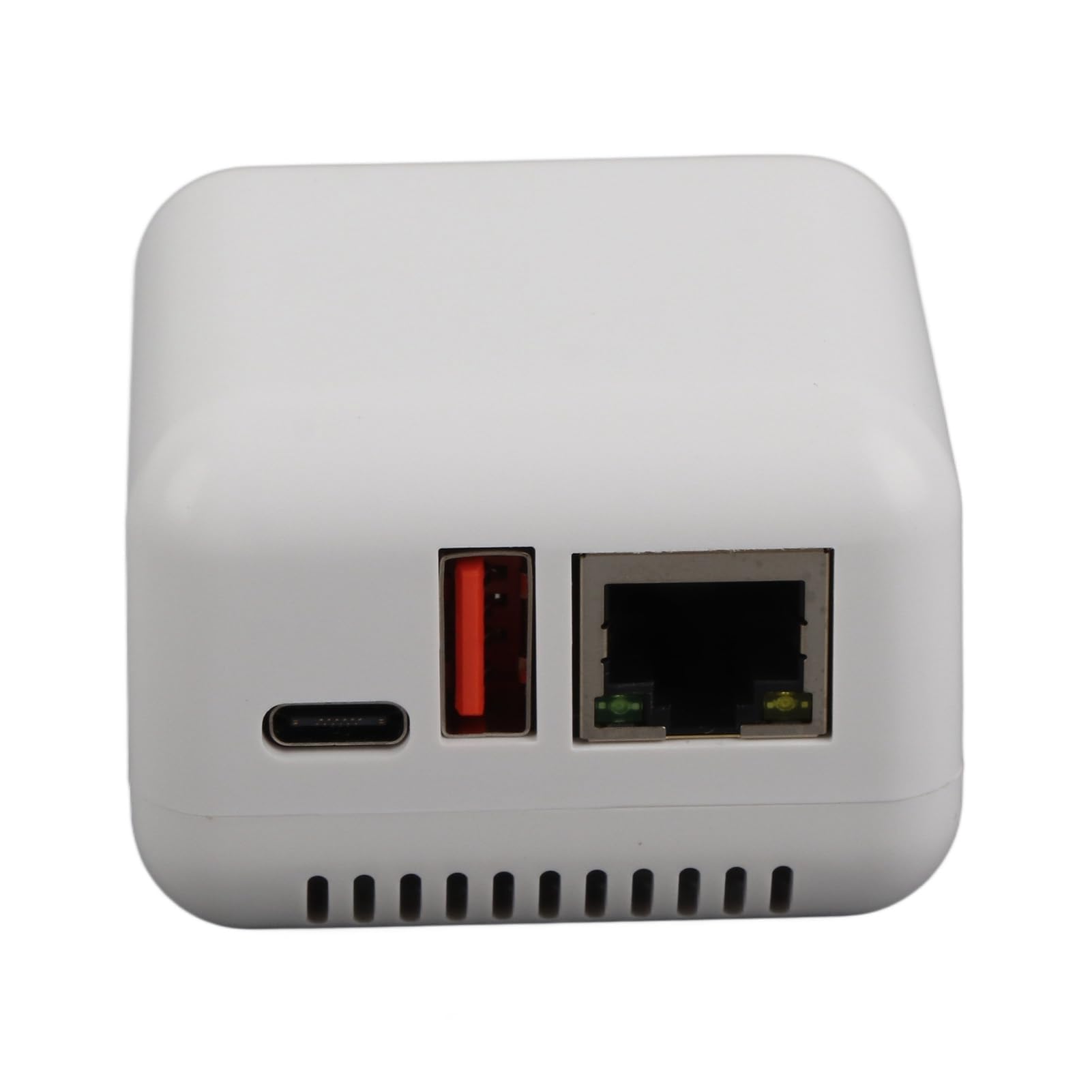 Dpofirs USB 2.0-Netzwerk-Druckserver, LAN-Druckfreigabeserver für USB-Drucker, Computer-Druckserver-Adapter für Wins XP, Android, Typ C, USB-Anschluss,