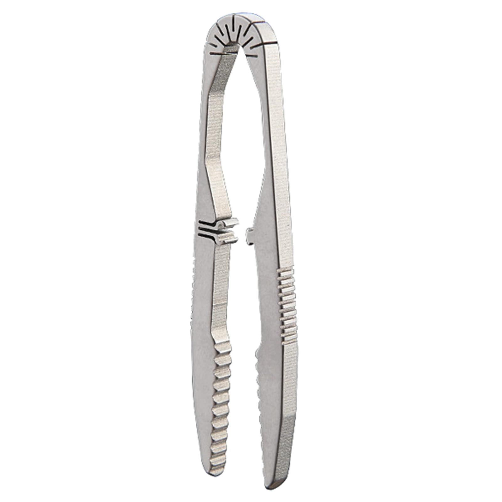 FGDTREE Titaniums Steel Tweezer Outdoor Survivals Travel Small Tweezer Pocket Maintenance Tool for Camping Hikings Emergencies Outdoor Travel Tool