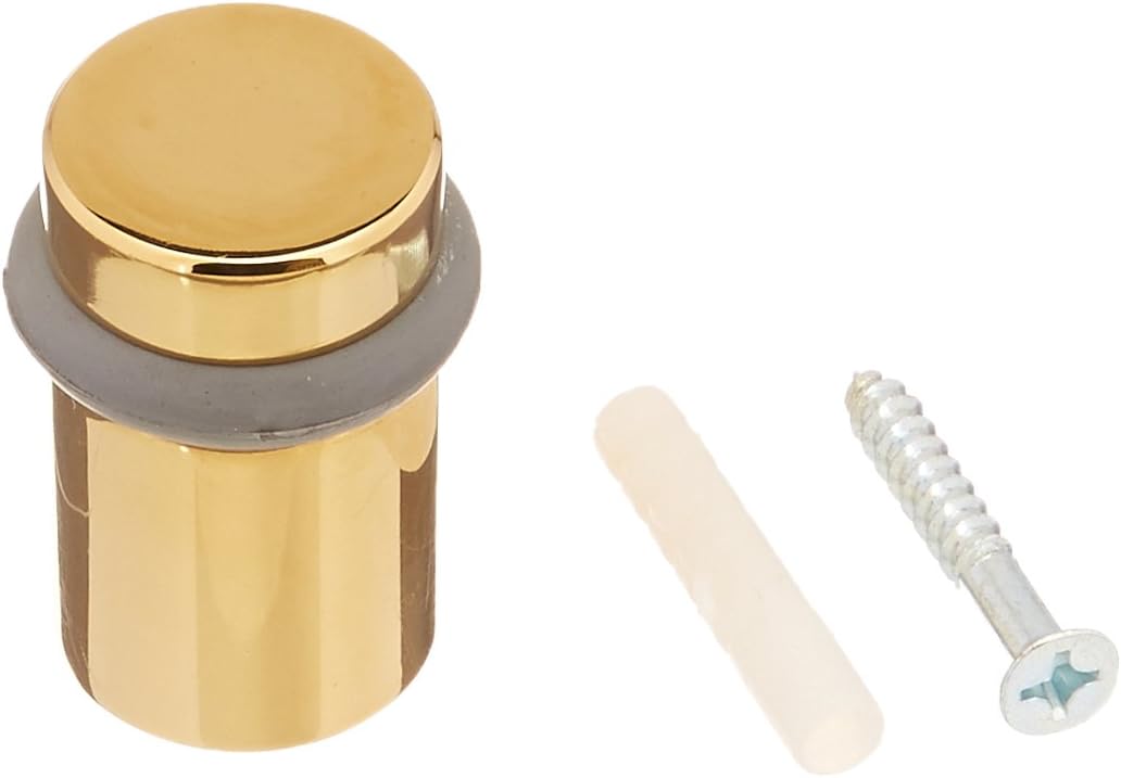 Deltana UFB5000BP10B 2-Inch Solid Brass Universal Floor Bumper Blister Pack