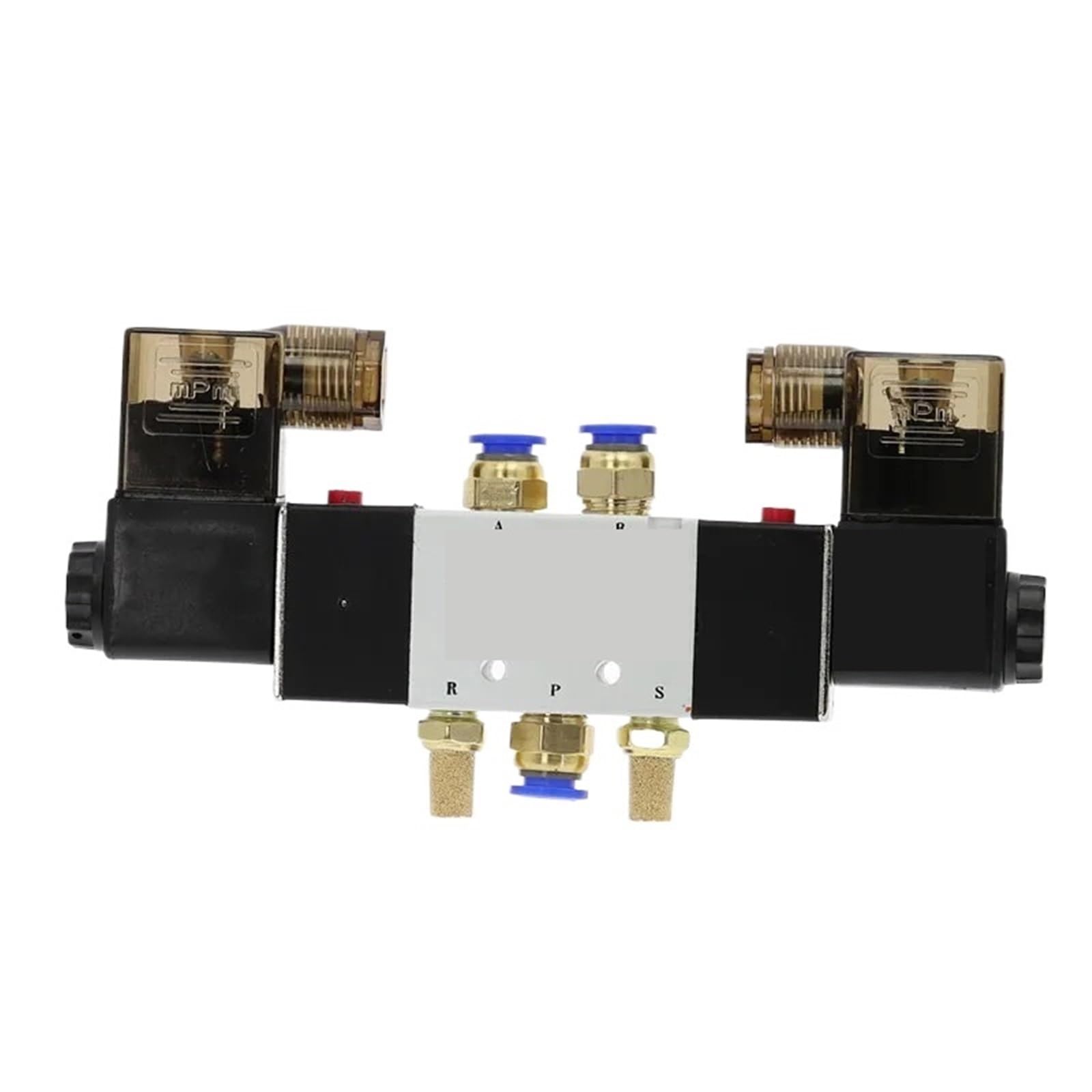 Électrovanne pneumatique 4V220-08 AC 220V anti-fuite avec raccords PC4mm
