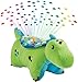 Pillow Pets Sleeptime Lites Green Dinosaur Stuffed Animal Plush Night Light