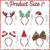 Zoom IMG-2 meleager 12 pezzi cerchietti natalizi Zoom IMG-2 meleager 12 pezzi cerchietti natalizi