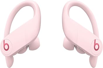 Powerbeats Pro Totally Wireless Earphones – Apple H1 Headphone chip, Class 1 Bluetooth®, 9 Hours of Listening time, Sweat-Resistant Earbuds – Cloud Pink