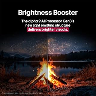 LG 65-Inch C5 OLED evo 4K Smart TV - α9 AI Processor 4K Gen 8, Alexa Built-in, Up to 144Hz Refresh Rate, HDMI 2.1, G-Sync, FreeSync, VRR, WebOS 25, Dolby Vision (OLED65C5PUA, 2025)