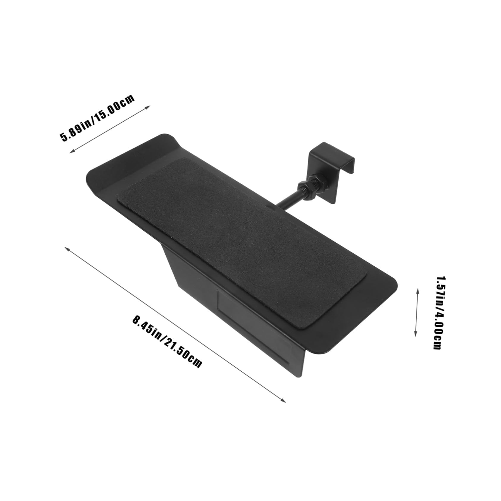 FOYTOKI Floating Adjustable Shoe Display Rack for Wall Mount Space Saving Sneaker Holder Antislip Design for Retail Spaces Sturdy Shelf for Organized Shoe Storage