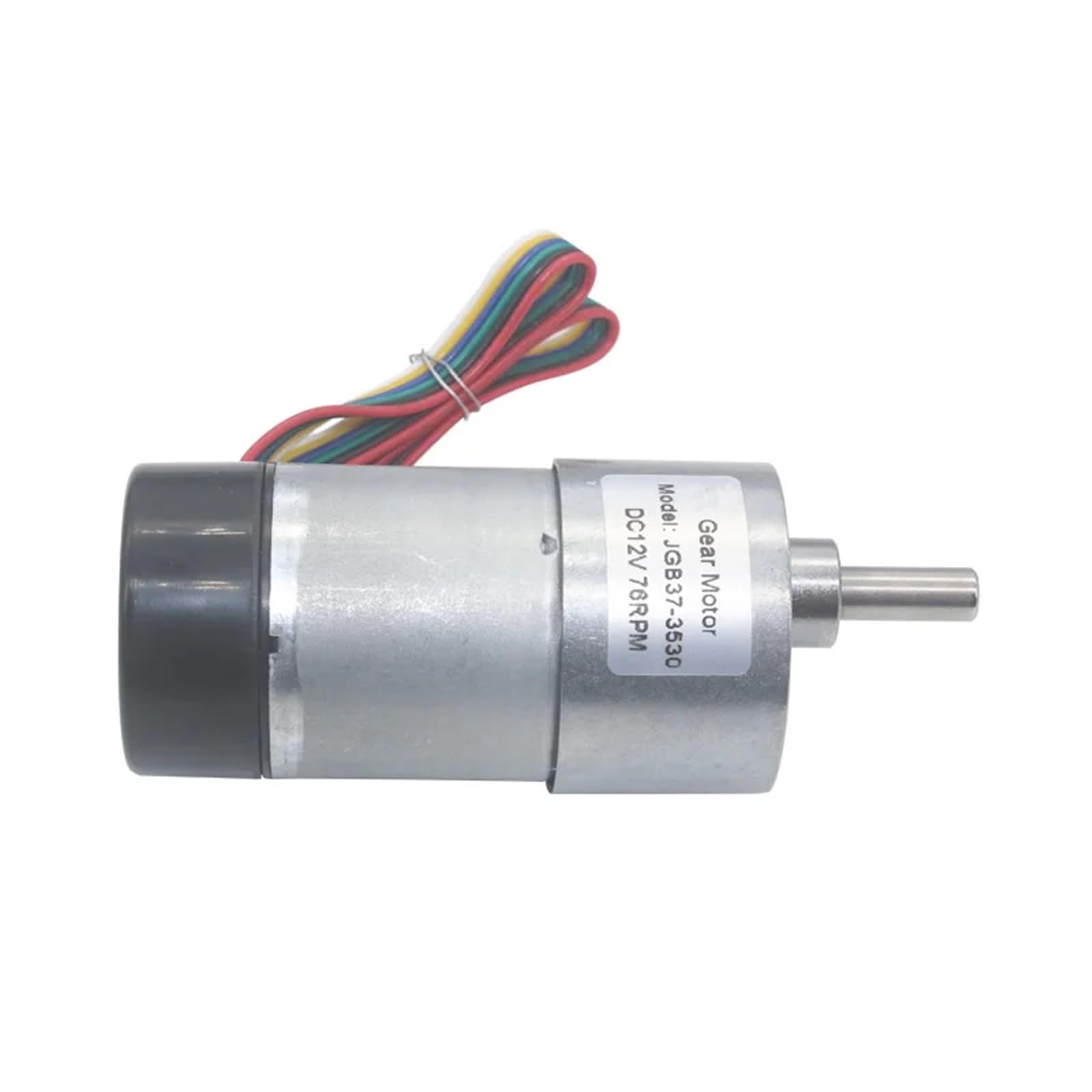 JGB37-3530 DC 12V 24V 6-1600rpm Getriebemotor mit Encoder 1St(111rpm,24V)