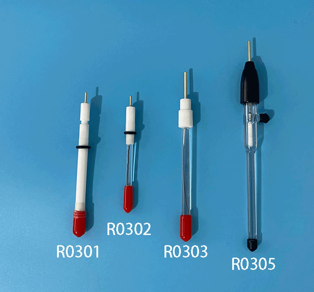 AgCl-Referenzelektrode R03, for den Einsatz im Labor | Hochstabile Silberchloridelektrode mit einem Widerstand von ≤10 kΩ