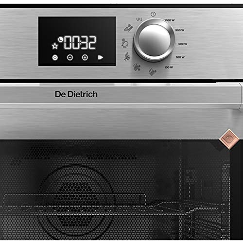 De dietrich einbaumikrowelle 40l 1000w edelstahl/schwarz dke7220x – Bild 5