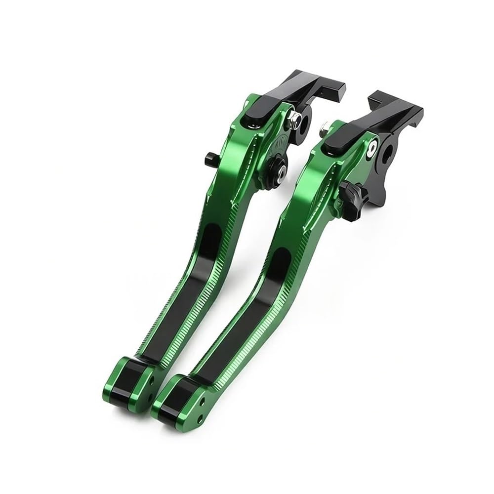 Zdgxfhsrh Green Black Motorcycle Brake Clutch Levers For Cfmoto 675Sr-R 675Nk 675Srr 675Ss 500Sr Voom 2024-2026 675 Sr-R Nk Ss Sr Srr 3D Brake Clutch Lever(Green Black)