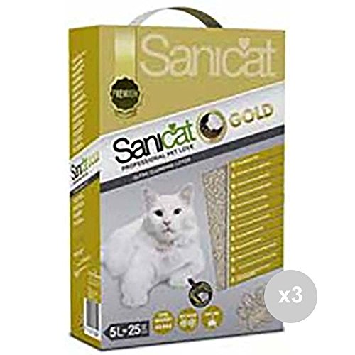 Sanicat set 3 x witte klomping lt 5 x dometische dieren kleur bont