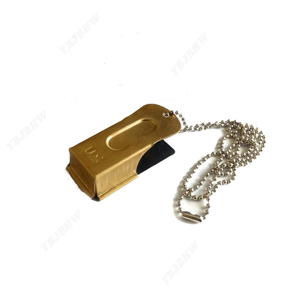 World War 2 (II) Us Army D-Day Airborne Signaling Cricket Clicker Clacker with Strap Whistle Replica