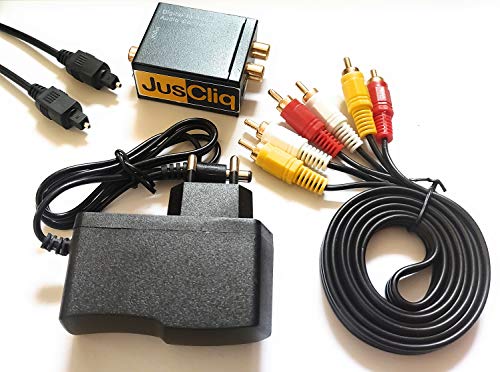 JusCliq Combo Digital to Analog Audio Converter with Bluetooth 5.0 - Image 2