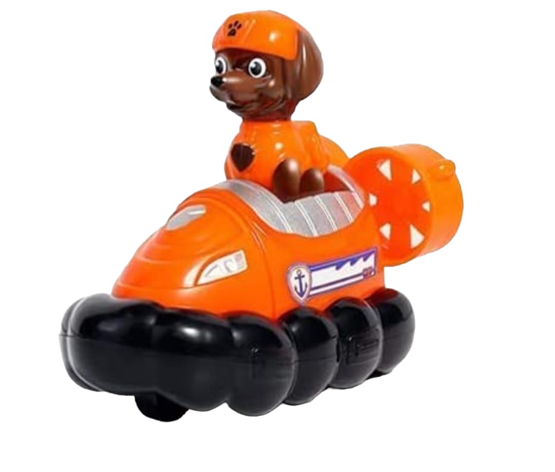 Safaira Toys Pup Buddies Dog Hero Rescue Action Pack Badge Ryder Tracker Robot Dog Everest Team Mission Toy - Multicolor (Orange) 1 Toy Small