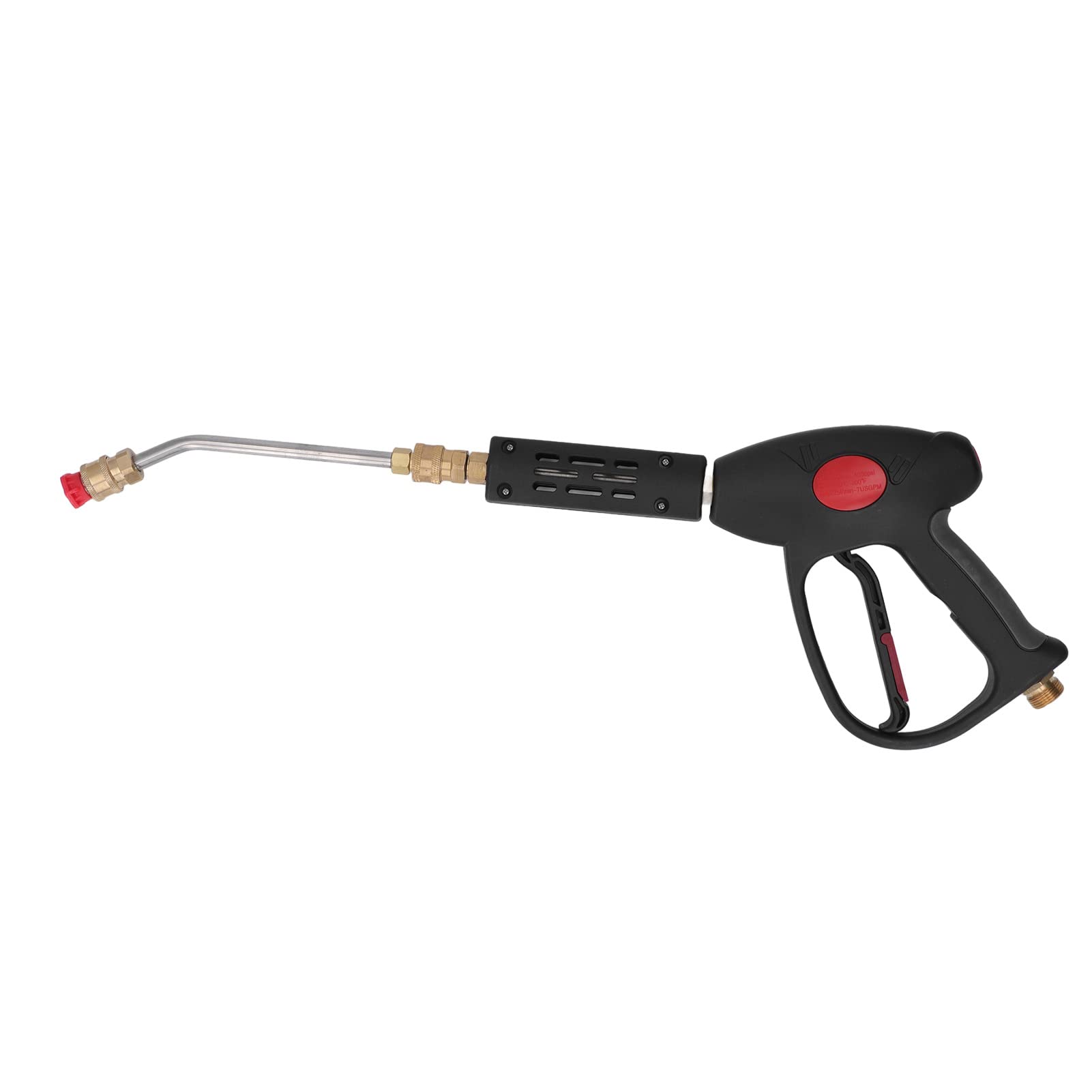 Nettoyeur Haute Pression en Métal, 4000 PSI, Puissant Pulvérisateur de Mousse pour Le Nettoyage de la Voiture et Le Lavage des Vitres avec 7 Embouts de Buse