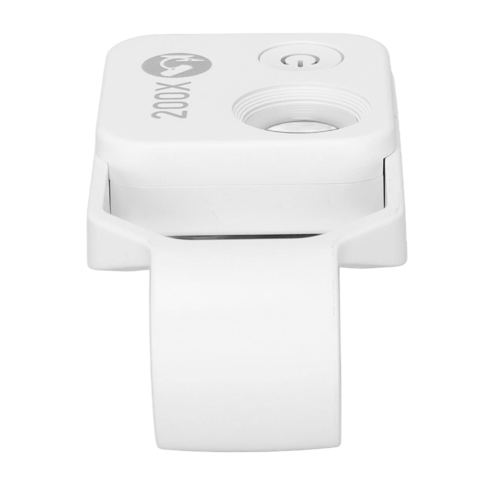 Obiettivo per Fotocamera del Telefono con Clip, Microscopio Tascabile con Luce LED e Obiettivo CPL, Lente Esterna con Ingrandimento