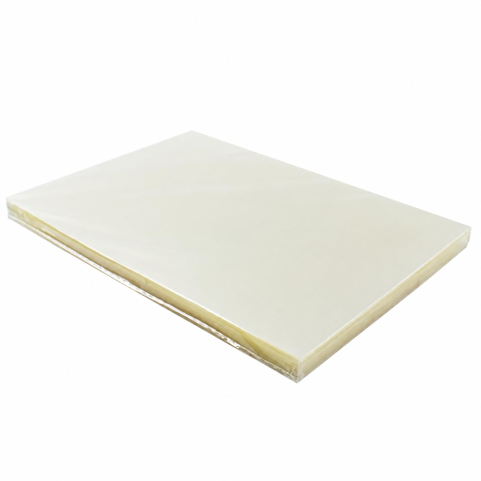 kowaku 100 Pièces Feuille Cverture Feuille Plastique Imprimable Légère Protège-Document pr Manuels, Documen Manipulés, 17.