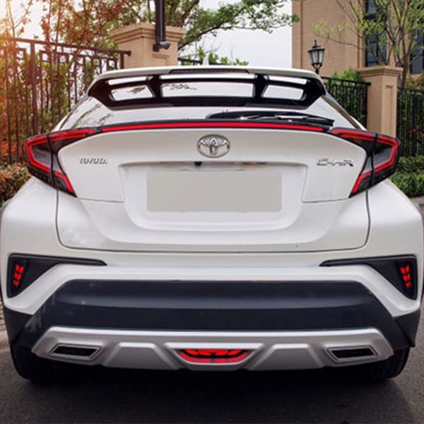 Amazon | C-HR CHR LEDリアガーニッシュ LEDスポイラー リヤ