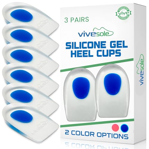 ViveSole Heel Cups 3 Pairs