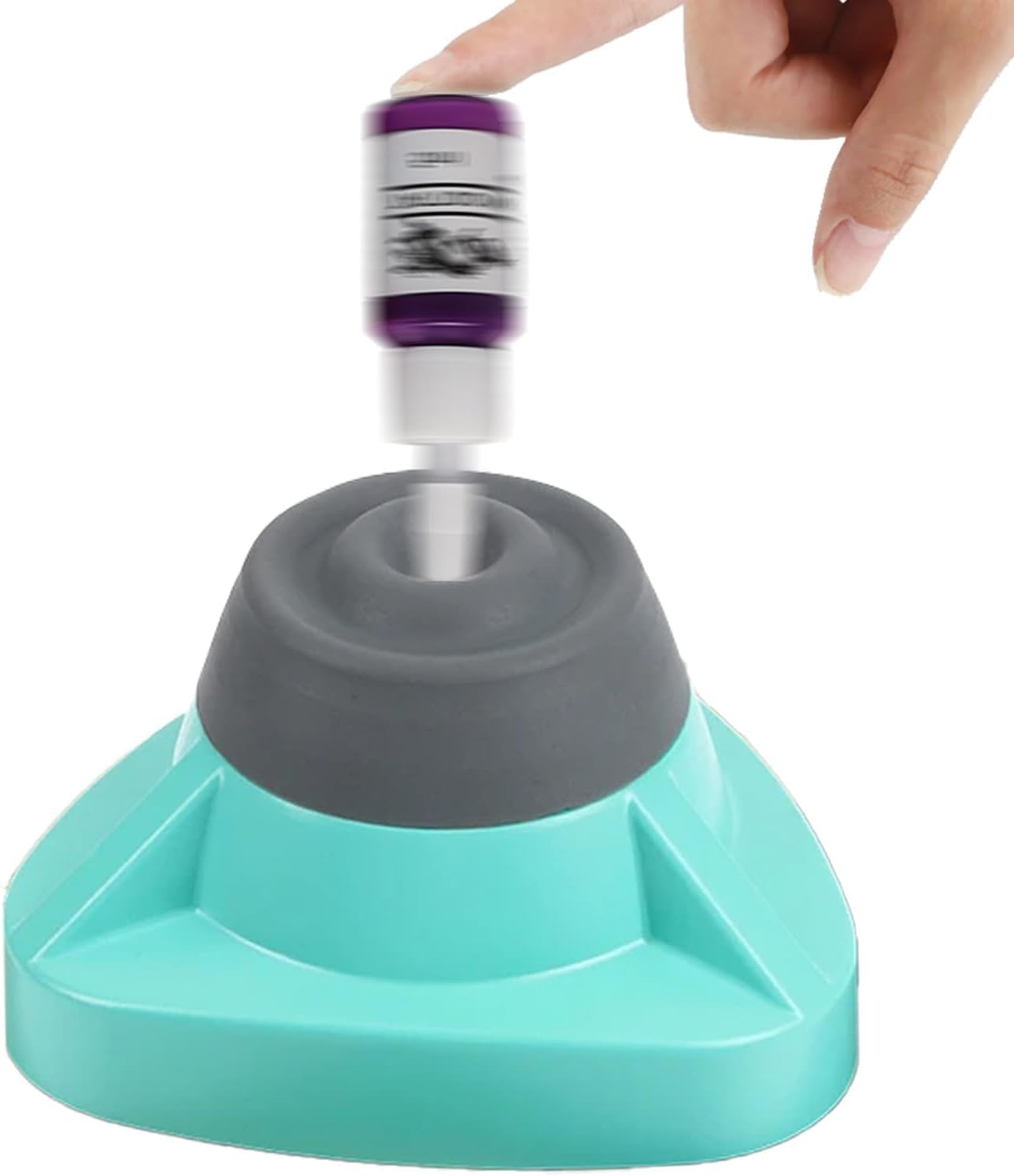 Mini Vortex Mixer 10000RPM Tattoo Ink Pigment Mixer Vibrator Powerful Swirl Shake Mixer for Acrylic Pigments Nail Polish Mascara Adhesives (Green)