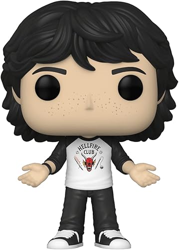 POP Stranger Things - Figura de vinilo de Mike Wheeler Temporada 4 Funko Pop repleta con funda protectora de caja pop compatible multicolor 375