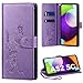 Produktbild Handyhülle für Samsung Galaxy A52/A52S 4G/5G, Hülle für Galaxy A52/A52S PU Lederhülle Tasche Flip Case Kartensteckplätzen Schutzhülle Klapphülle Kompatibel mit Samsung A52 5G Hülle, Lila