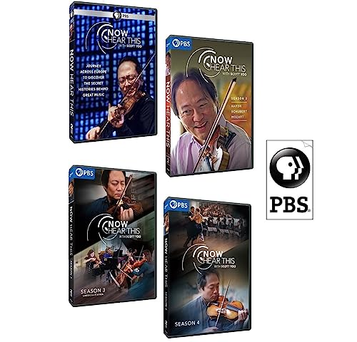Great Performances - Now Hear This: Complete Set Seasons 1-4 DVD + Exclusive Bonus Sticker