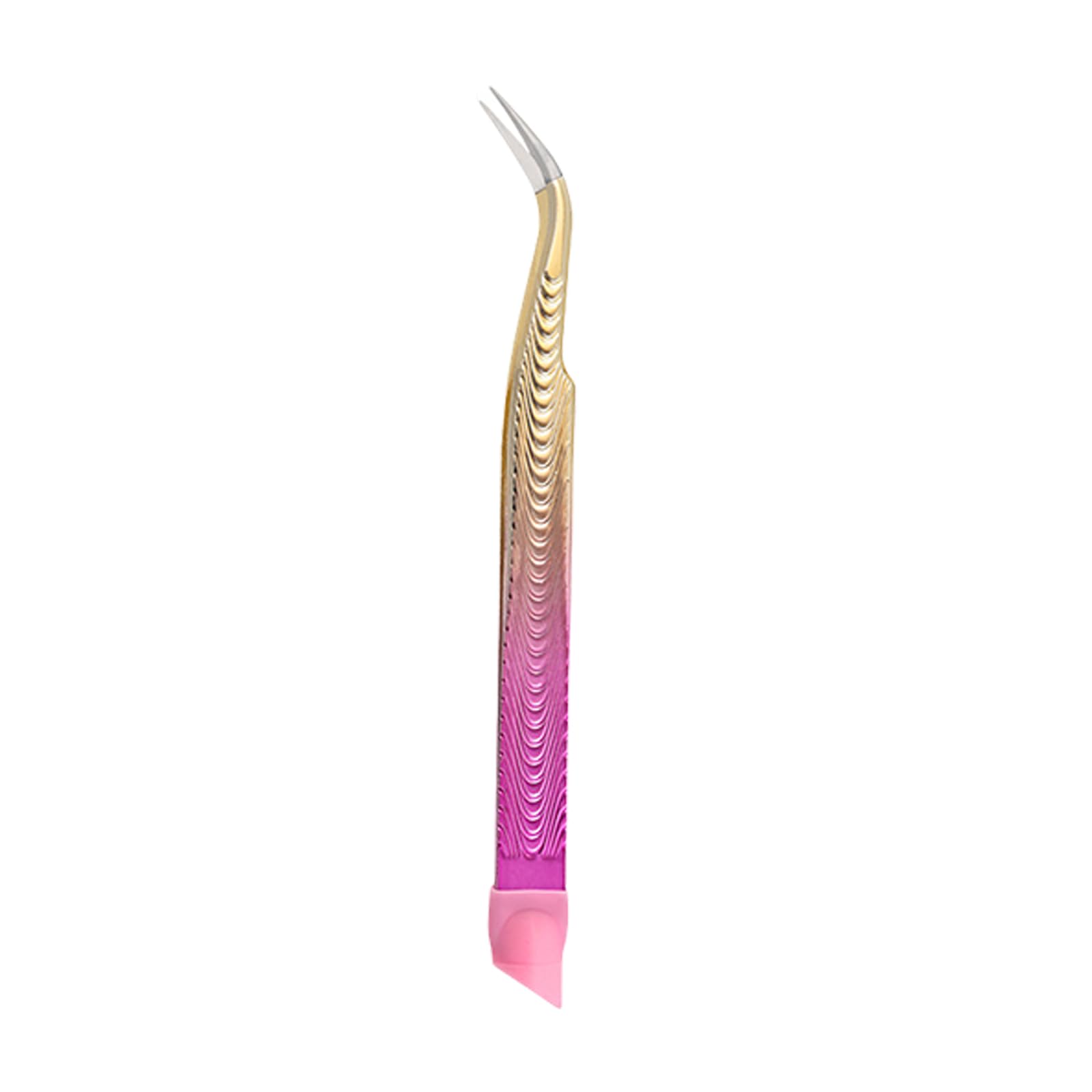 Straight Curved Tip Tweezers Double Ended Nails Art Eyelashes Extension Precisions Craft Double End Nail for Nails Straight Curved Tip Eyelash