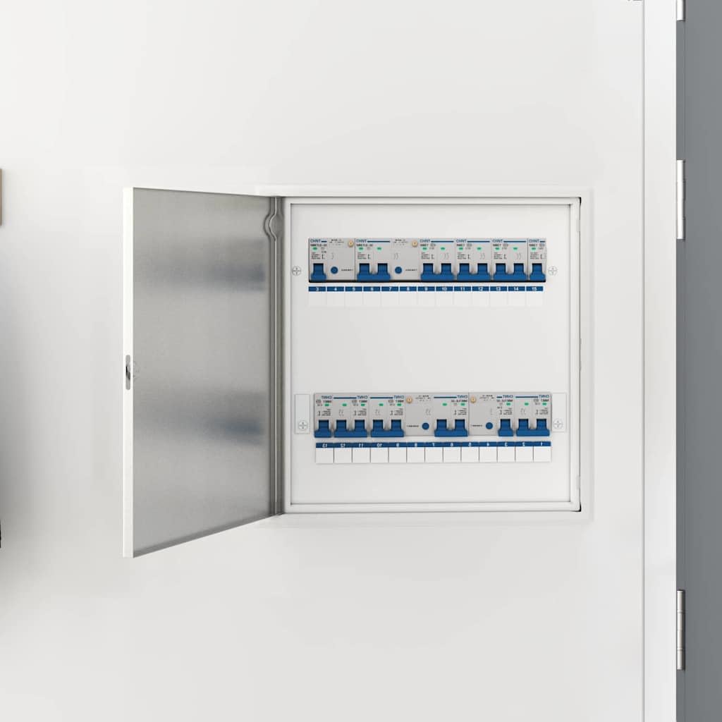 vidaXL Panel dostępu Biały 53 x 53 x 3 cm Stal