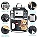 Oasser Seat Back Protector Kick Mats Car Seat Organizer Back of Seat Protector 2 Pack XL with 1 Tissue Box Clear 12.9