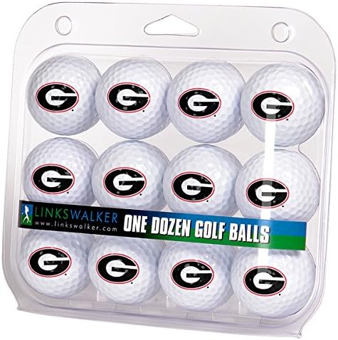 LinksWalker ProVictory Collegiate Logo 1 Dozen Golf Ball Pack On-Ball Alignment Arrows