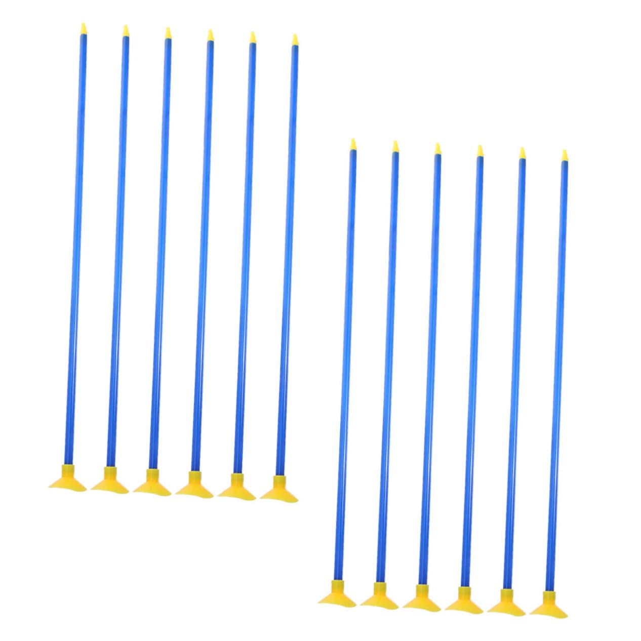 KOMBIUDA Archery Training Arrows Suction Cups 12pcs Safe Toy Arrows for Boys and Girls