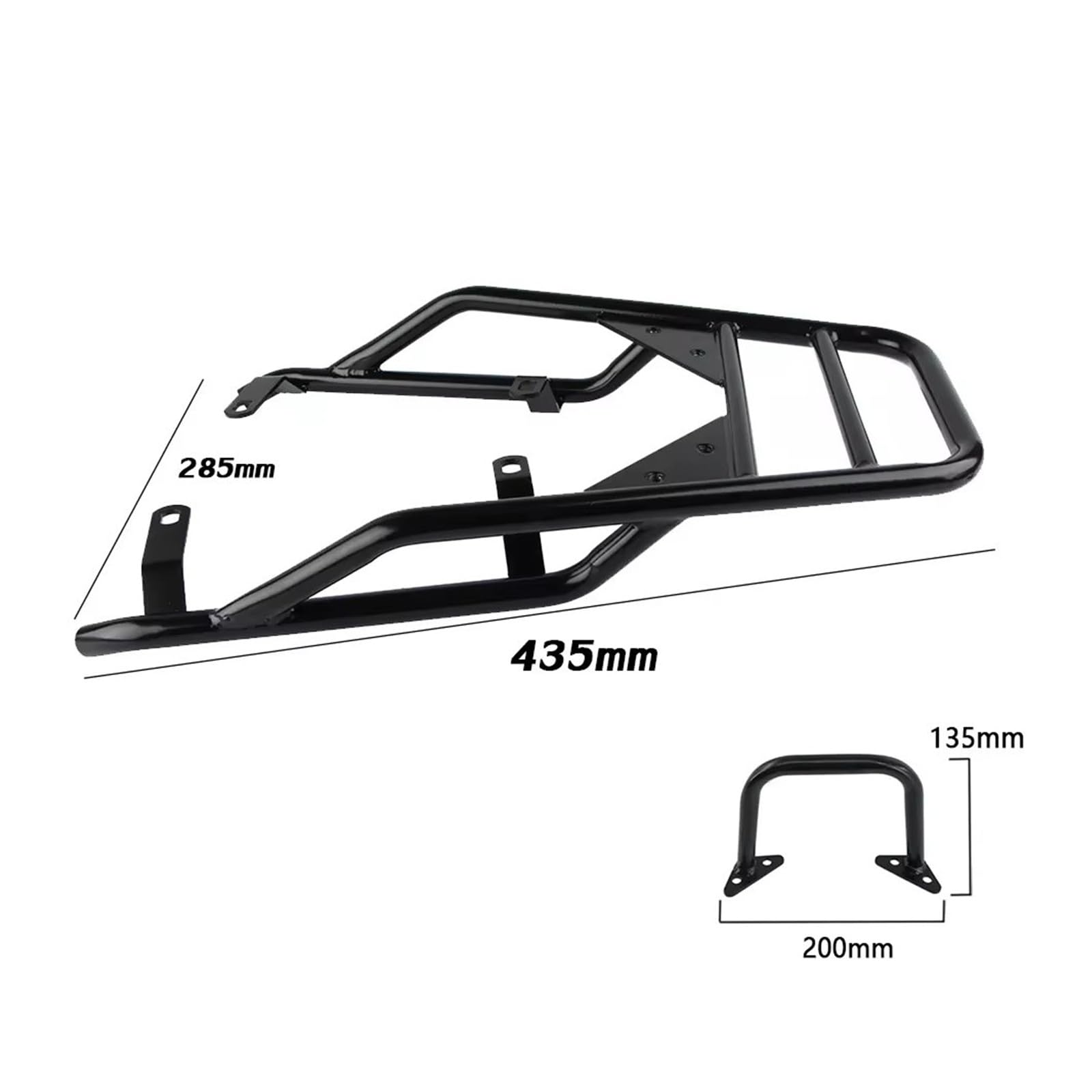Supporto Portapacchi Posteriore Moto Per BMW Per R NINE T Per R9T Per 9T Per NINET Per R9T 2014-2025 Sedile Posteriore Motociclo Portapacchi Con Impugnatura