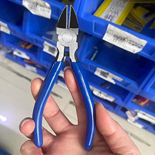 Wire Cutters, 5 Inch Precision Flush Cutters, Spring Loaded Side Cutting Pliers, Sharp Diagonal Cutters For Crafts, Jewelry Making, Electronics (2Pcs) #TOP5