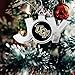 UCF Central Florida Knights Joy with Team Logo Silver Metal Christmas Ornament Gift Tree Decoration