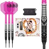 Target Japan(ターゲットジャパン) CHARIS G5 MAX キャシー・リョン選手 95% タングステン K-Flex 2BA ソフトチップダーツセット 21.0g 2BA SOFT TIP DARTS K-Flex No.6 シェイプ Flights and Shafts 2BA SOFT TIP DARTS（カリス G5 MAX）