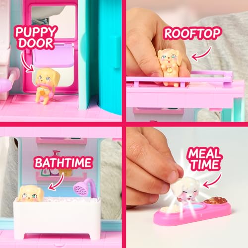 Clinique vétérinaire LITTLE LIVE PETS Mama Surprise Accessoires inclus Naissance magique - vue 7