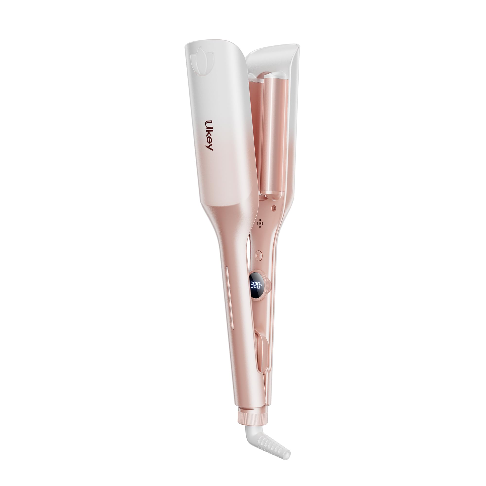 �️ Ukey Hair Crimper Waver for Women 3 Barrel Curling Iron Dual Voltage — beauty deal on Shopping With Noya