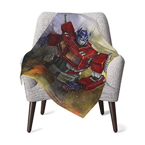 Action T-ransformers Baby Blankets Cute Unisex Baby Plush Super Soft Printed Newborns Blanket Stroller, Crib Receiving 30 x 40 Inch