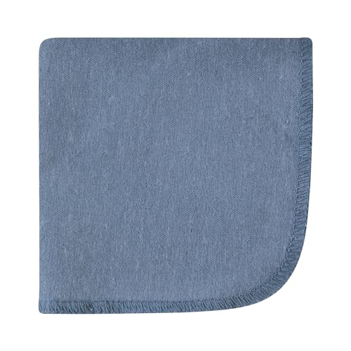 Image of Hudson Baby Unisex Baby Flannel Cotton Poly Washcloths, Cowboy 12 Pack, One Size