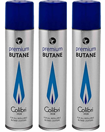 Colibri 90ml Premium Butane Fuel Gas Refill 3 - Pack