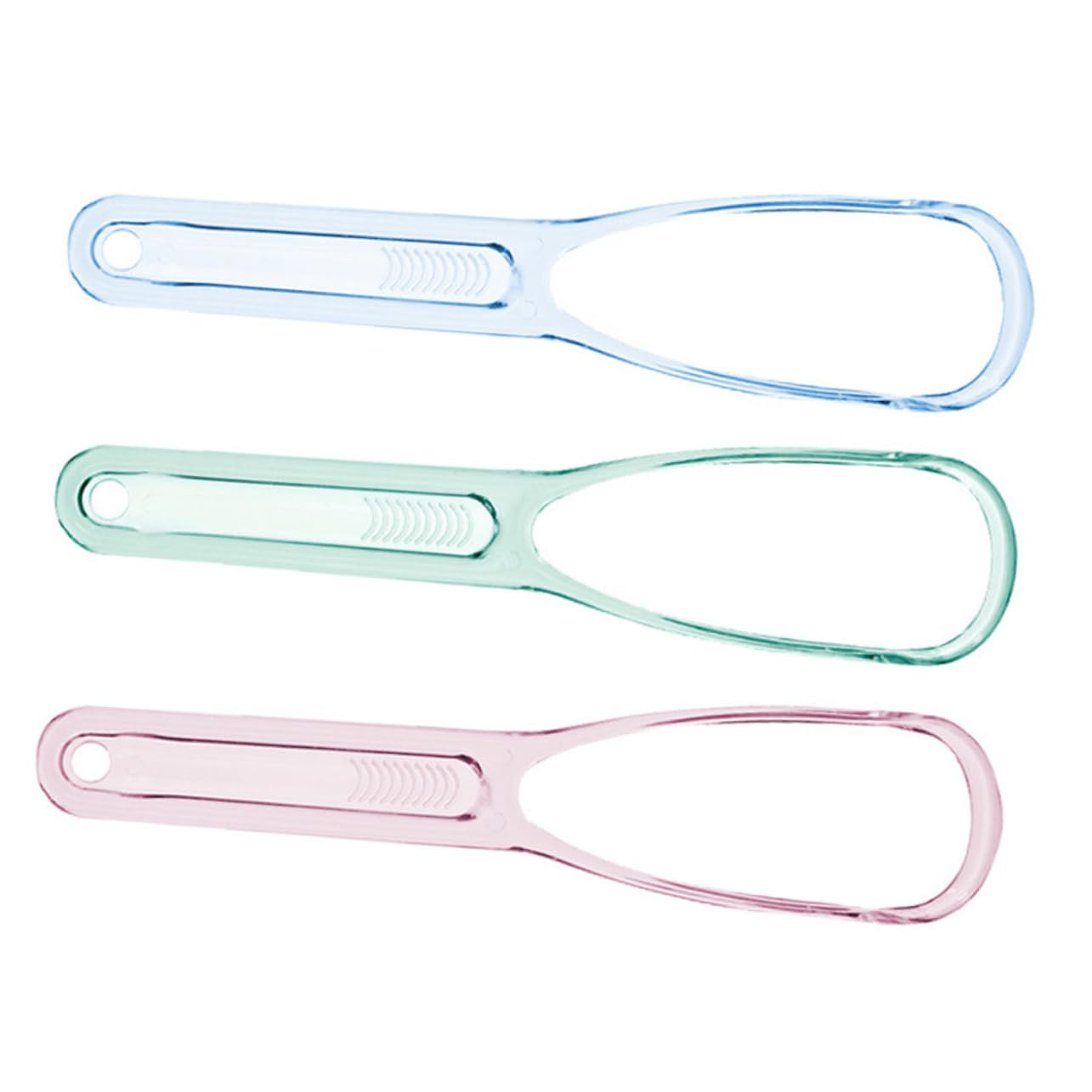 Beaupretty 3pcs Scraper Scrapper Stainless Cleaning Mouth Grip Bristles For Infants Tool Hand Brush Steel Adults Plastic